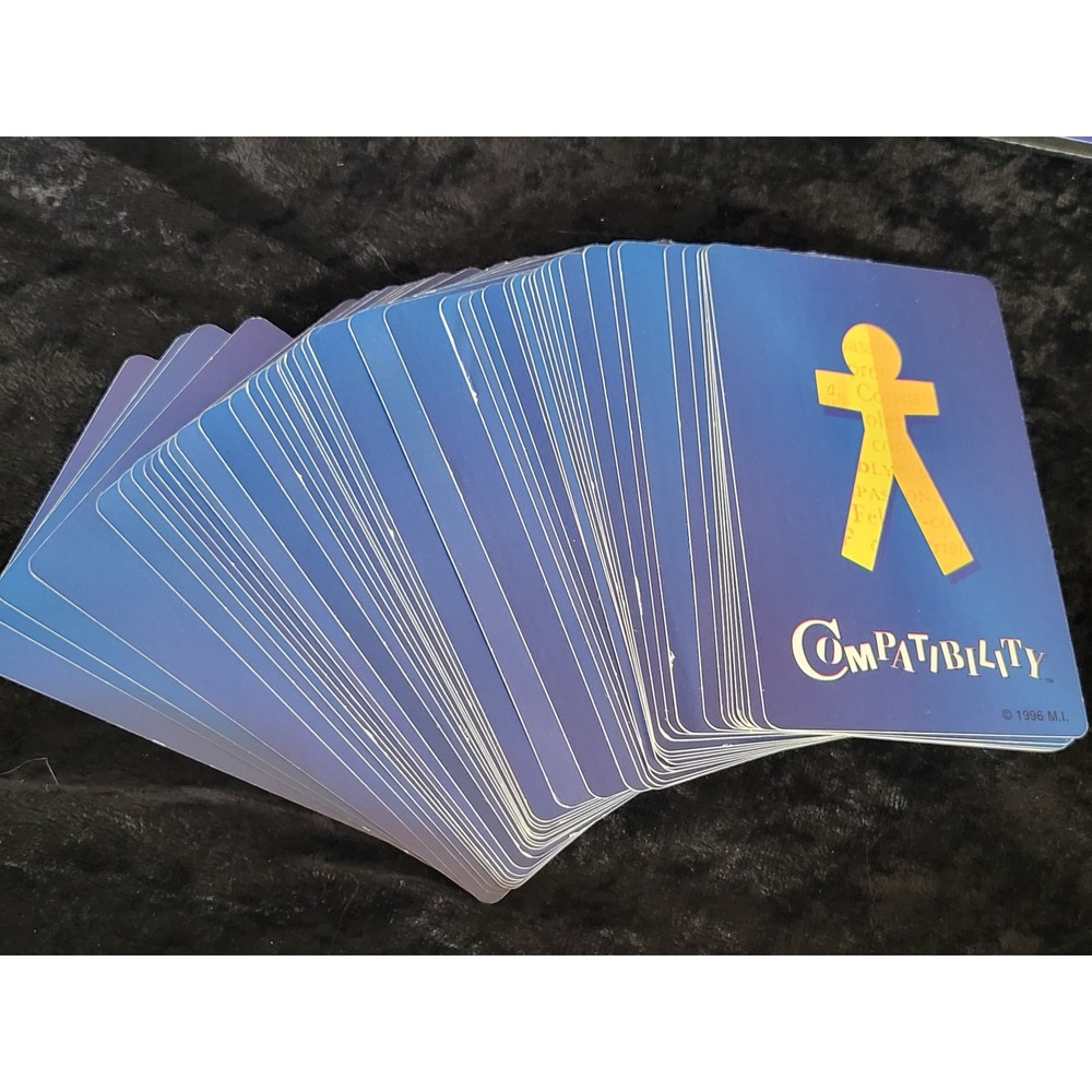 Vtg 1996 Compatibility "Family Friendly" version of Board/Party Game PLS READ! - Picture 8 of 14